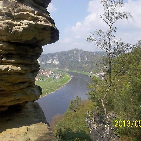Ferienwohnung Zum Lilienstein Bad Schandau Bagian luar foto