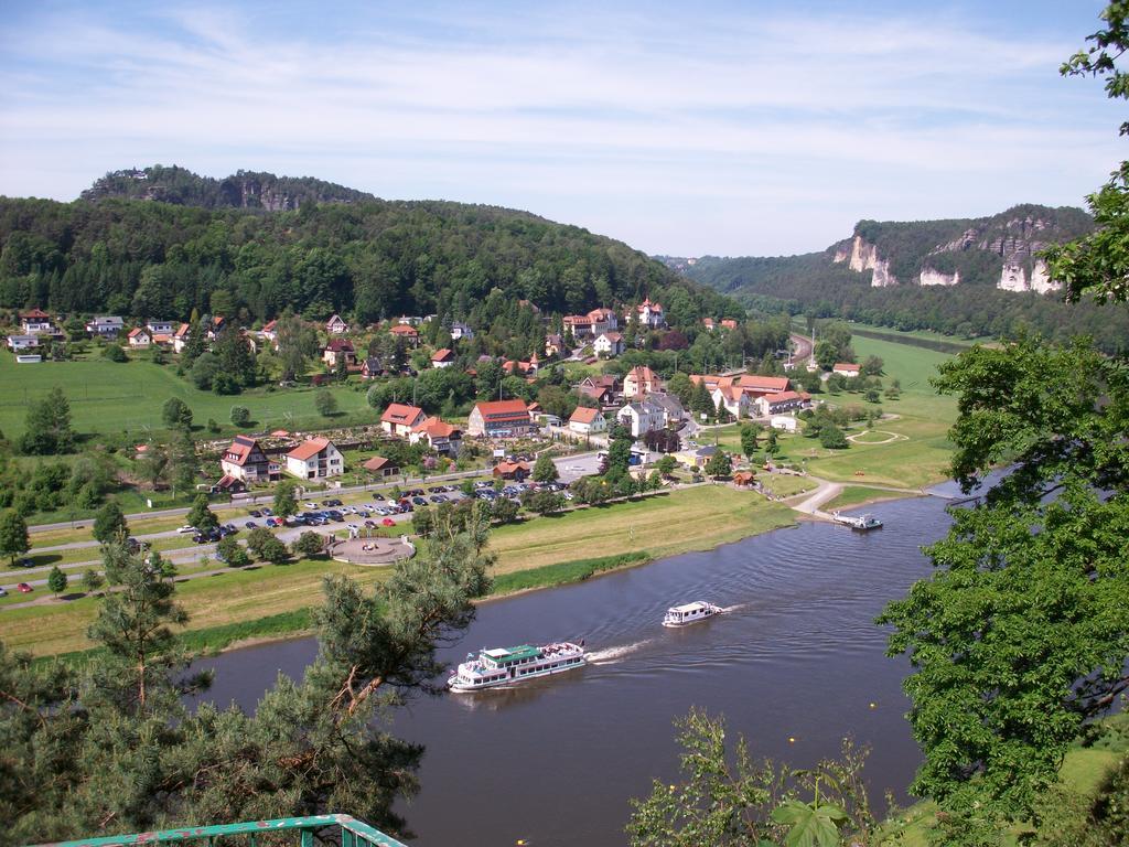 Ferienwohnung Zum Lilienstein Bad Schandau Bagian luar foto