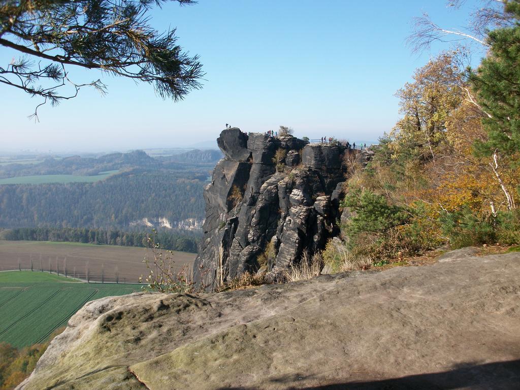 Ferienwohnung Zum Lilienstein Bad Schandau Bagian luar foto