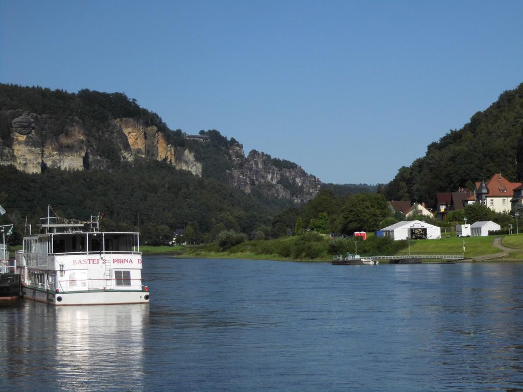 Ferienwohnung Zum Lilienstein Bad Schandau Bagian luar foto