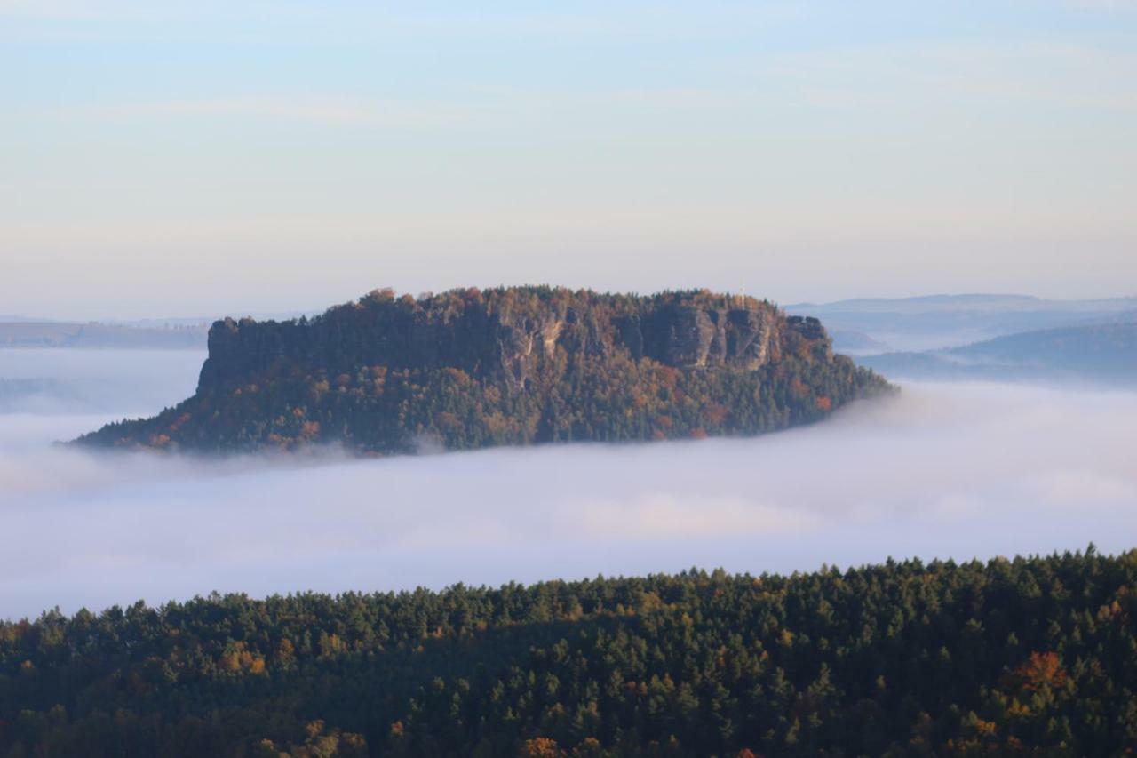 Ferienwohnung Zum Lilienstein Bad Schandau Bagian luar foto