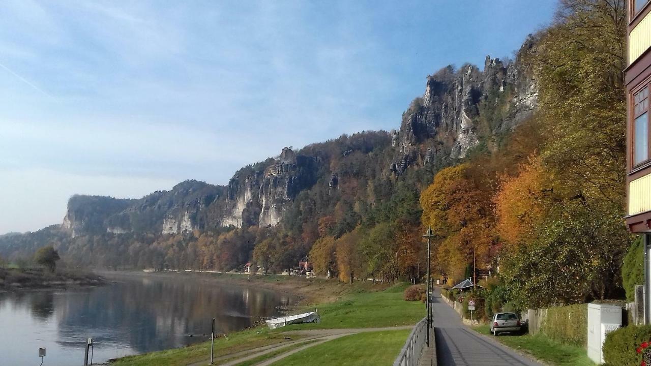 Ferienwohnung Zum Lilienstein Bad Schandau Bagian luar foto