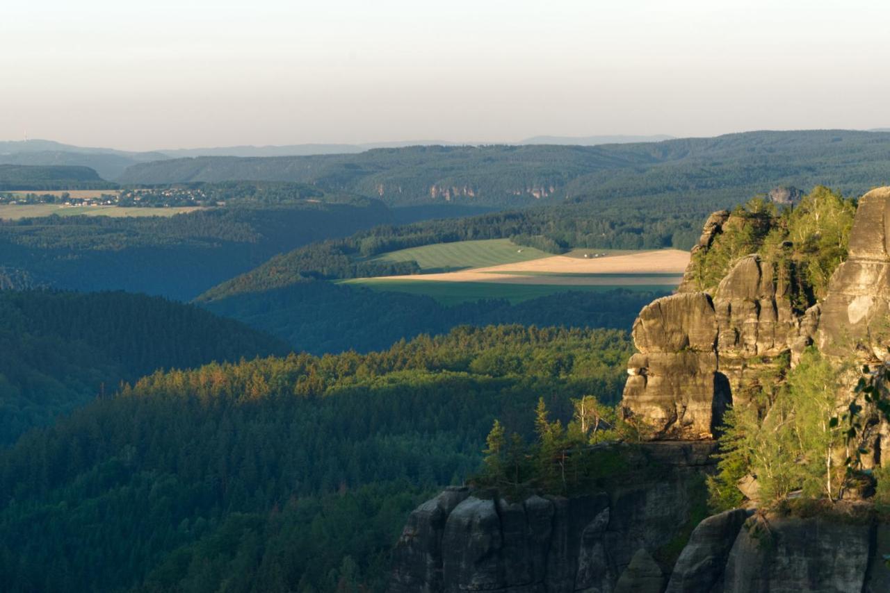 Ferienwohnung Zum Lilienstein Bad Schandau Bagian luar foto
