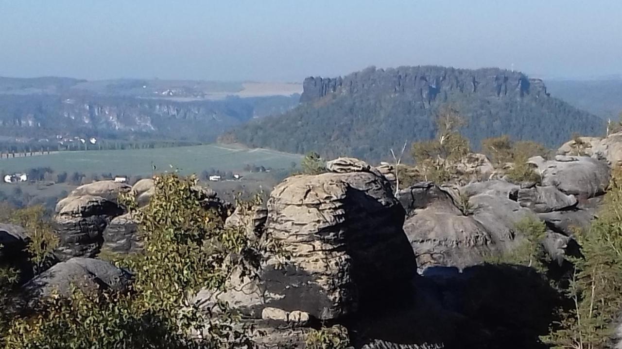 Ferienwohnung Zum Lilienstein Bad Schandau Bagian luar foto